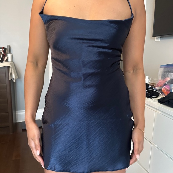 ASOS Satin Mini Dress - Picture 2 of 4